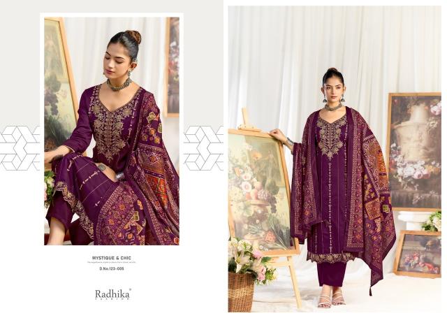 Azara zeenat buy dress material wholesale surat textile catalogue